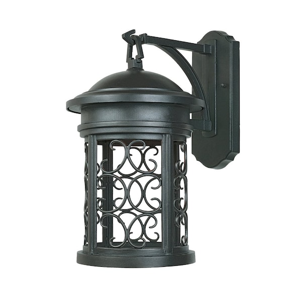 Designers Fountain Ellington 16.25in Oil Rubbed Bronze 1-Light Outdoor Line Voltage Wall Sconce, Bulb Not Included 31121-ORB - main